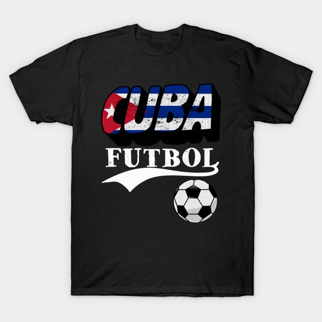 Cuba Futbol soccer T-Shirt by livania